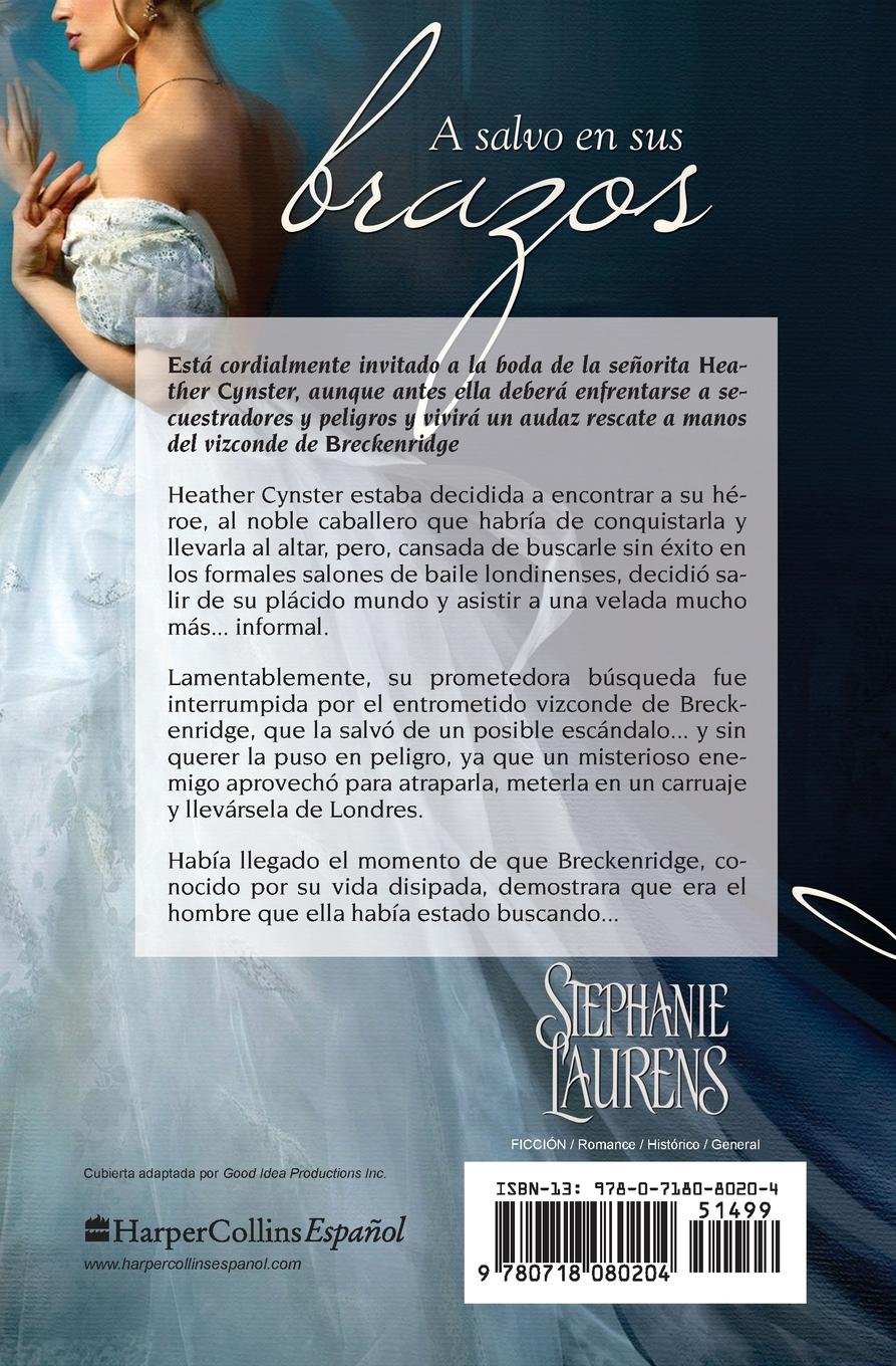 Rückseitencover Una A salvo en sus brazos