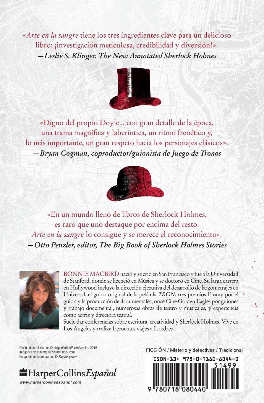 Rückseitencover En Arte En La Sangre