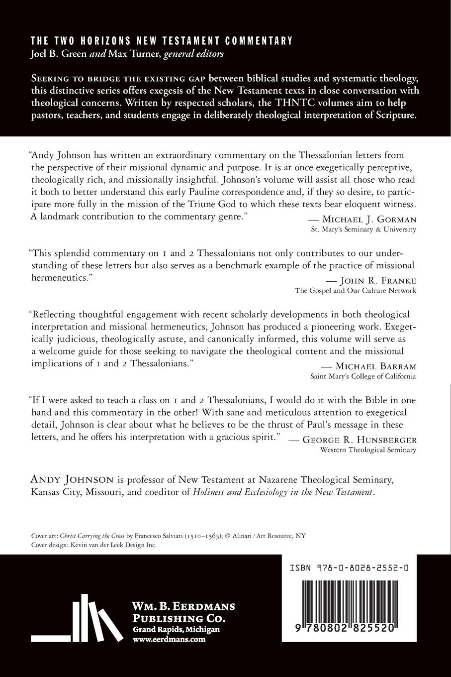 Rückseitencover 1 and 2 Thessalonians