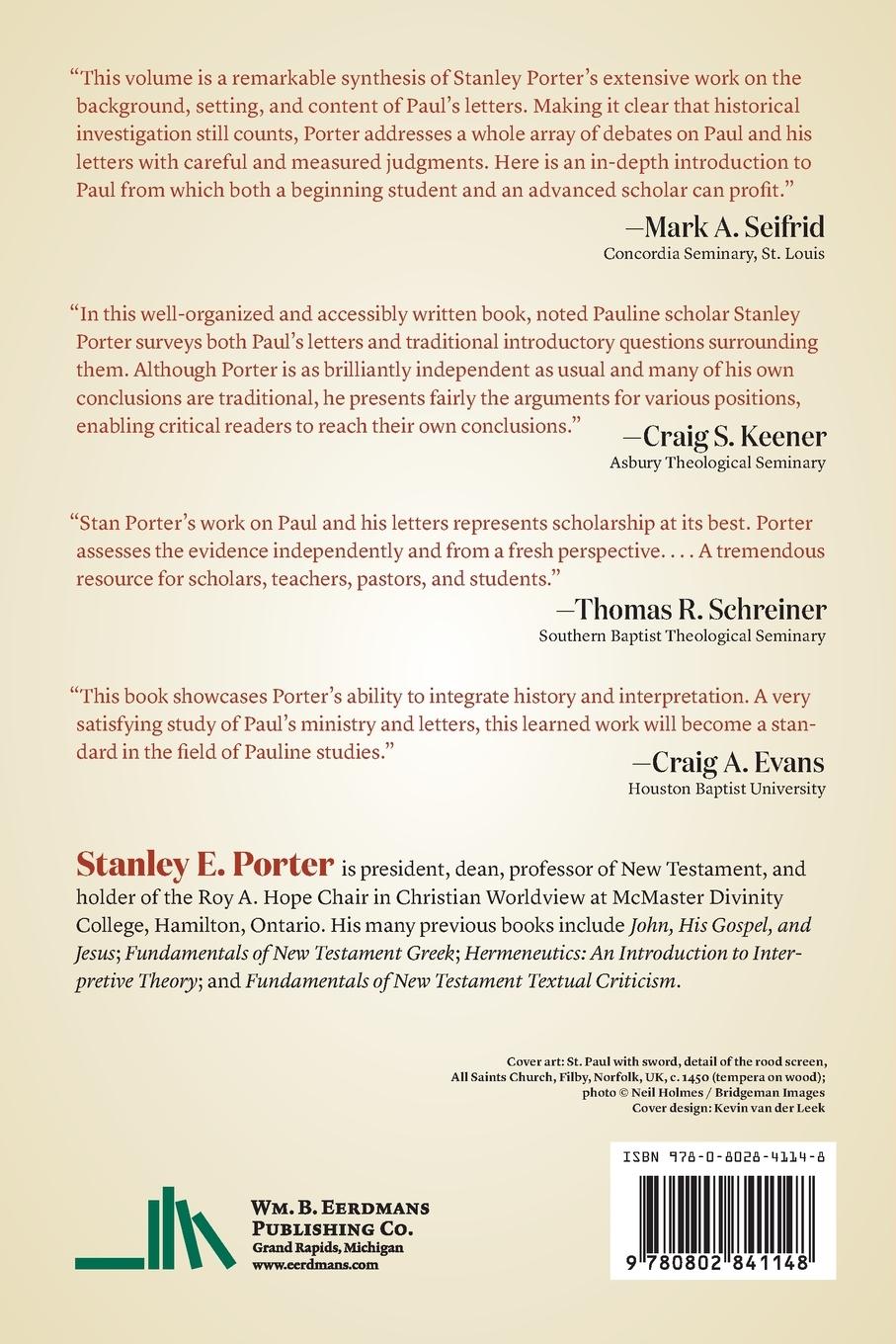 Rückseitencover Apostle Paul