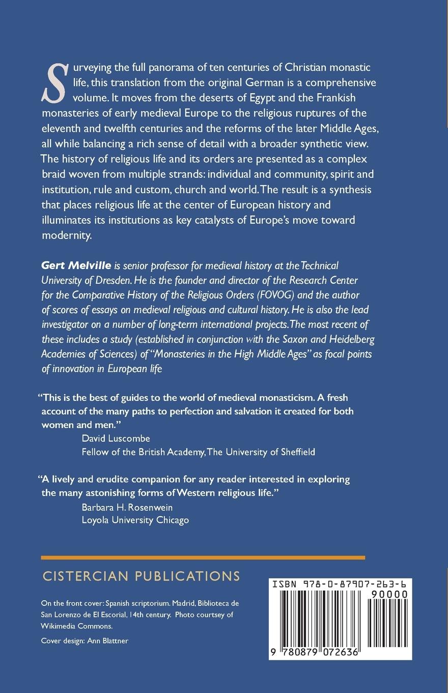 Rückseitencover World of Medieval Monasticism