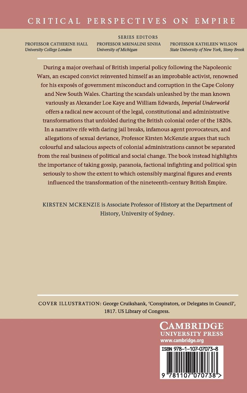 Rückseitencover Imperial Underworld