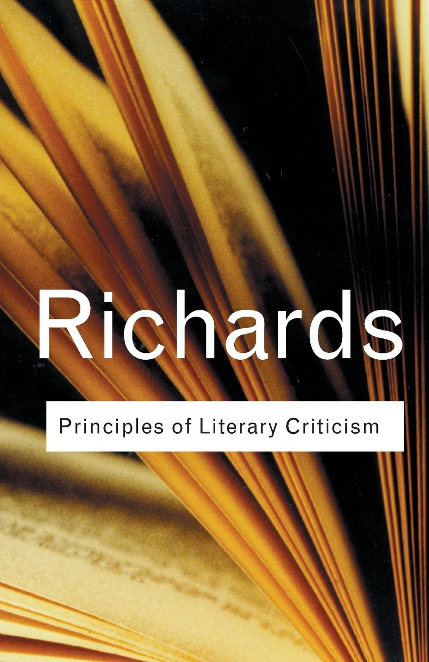 Vorderes Coverbild Principles of Literary Criticism