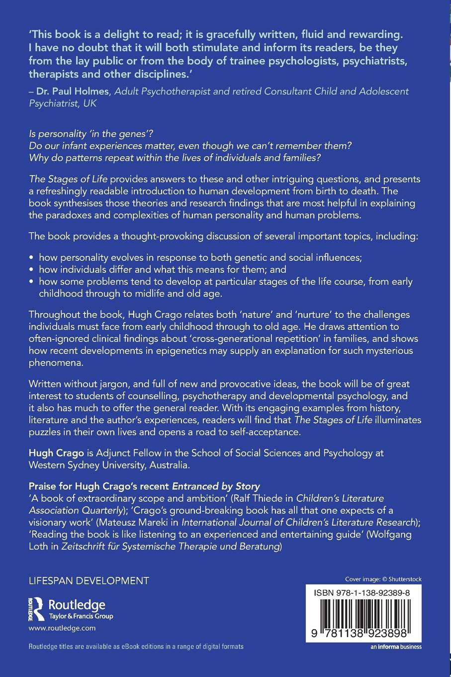 Rückseitencover The Stages of Life