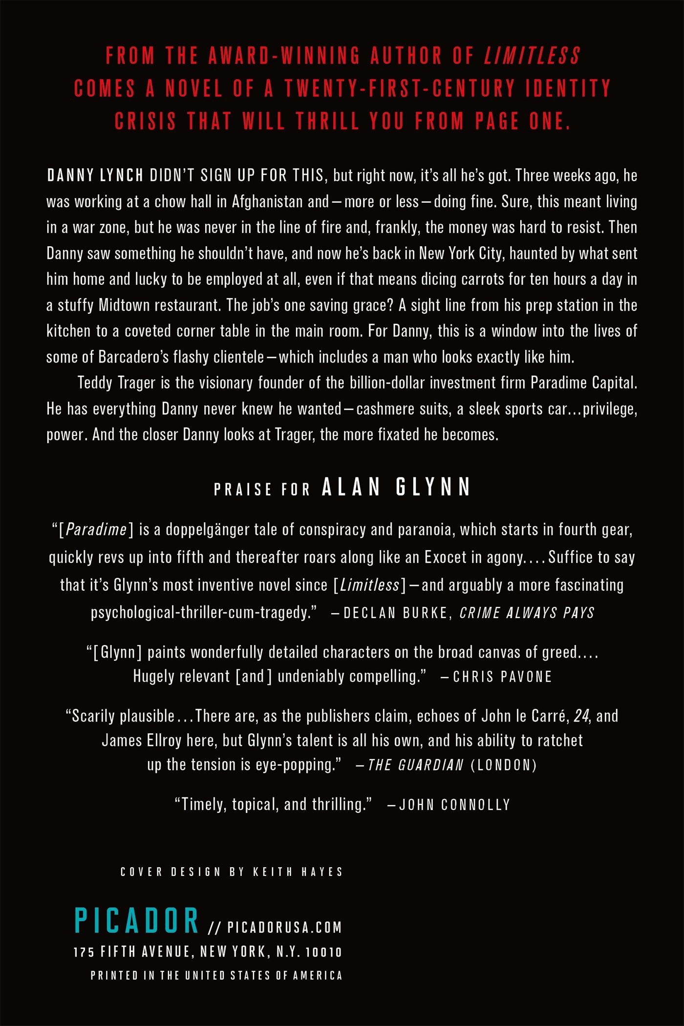 Rückseitencover Paradime