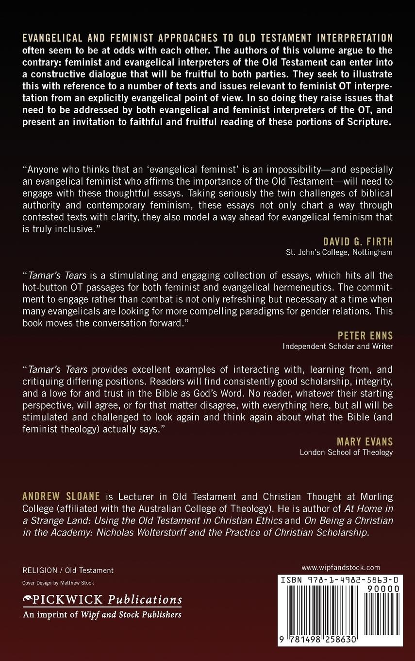 Rückseitencover Tamar's Tears