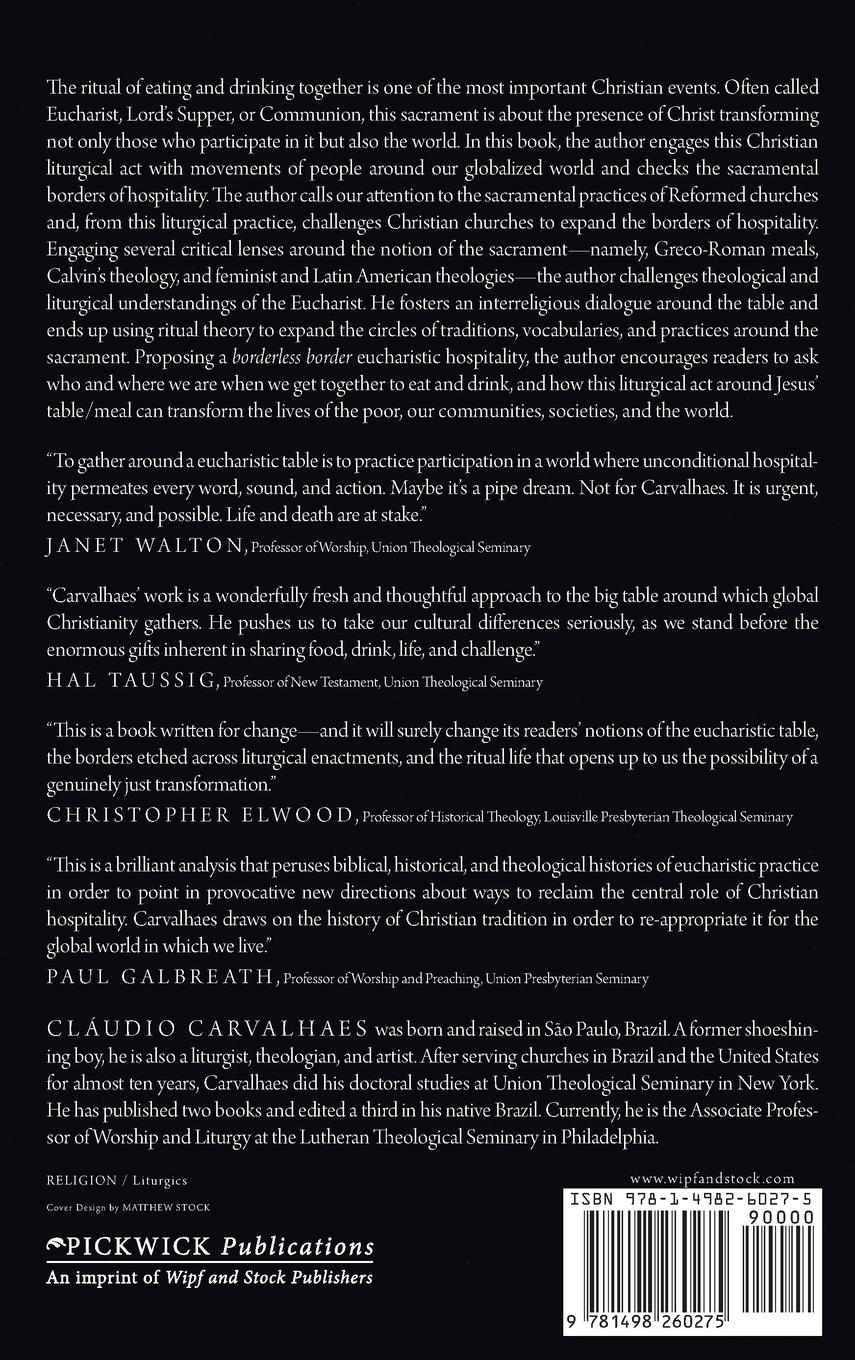 Rückseitencover Eucharist and Globalization