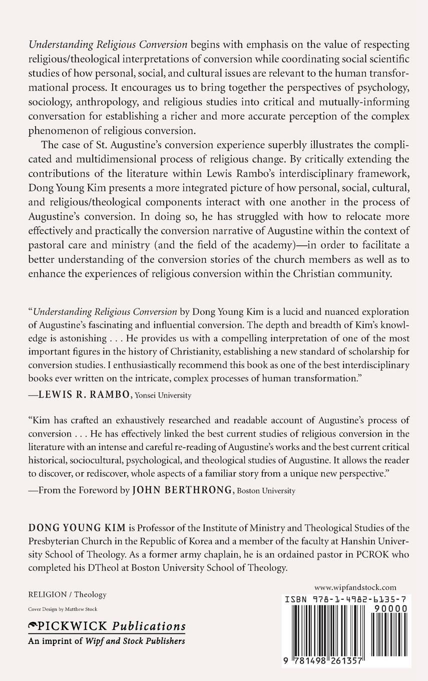 Rückseitencover Understanding Religious Conversion