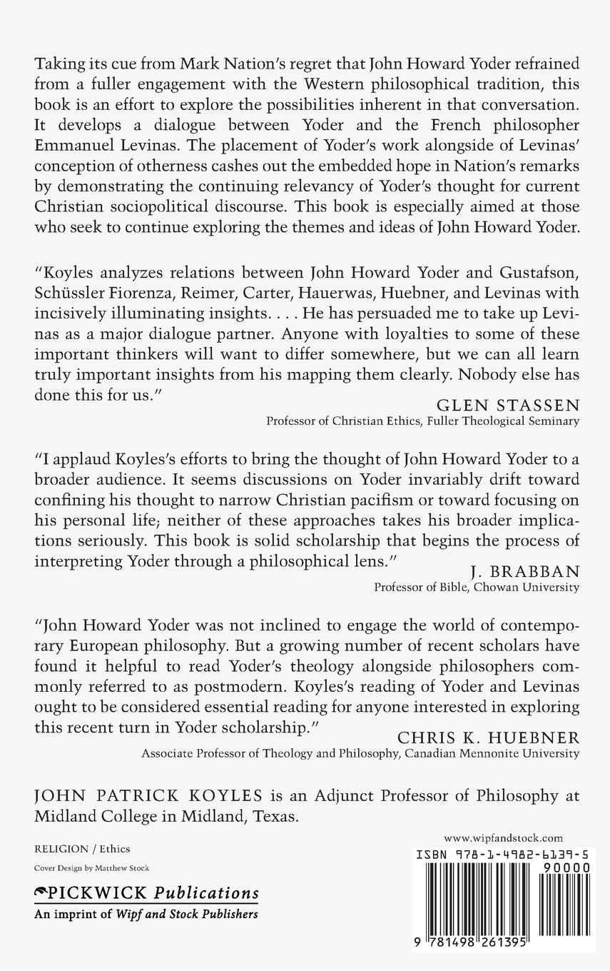 Rückseitencover The Trace of the Face in the Politics of Jesus