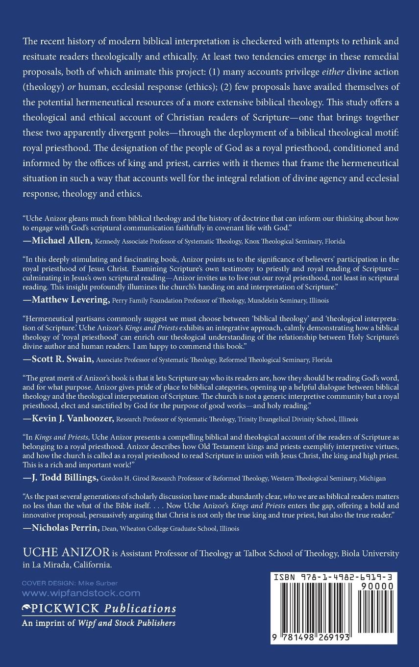 Rückseitencover Kings and Priests