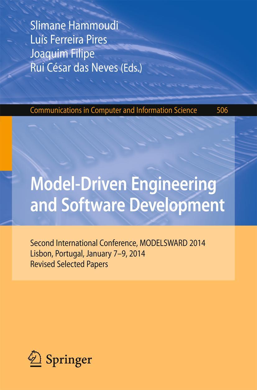 Vorderes Coverbild Model-Driven Engineering and Software Development
