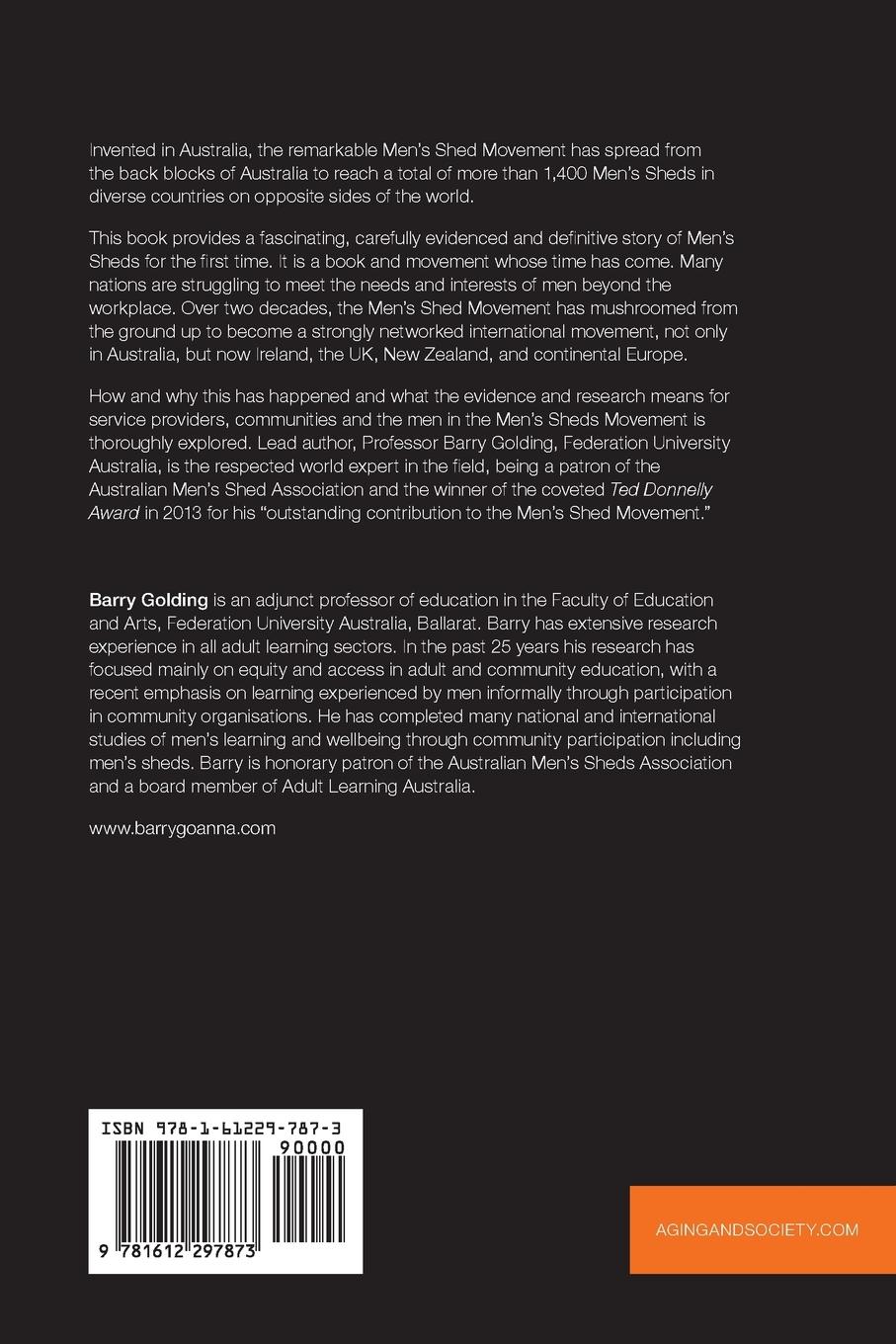 Rückseitencover The Men's Shed Movement