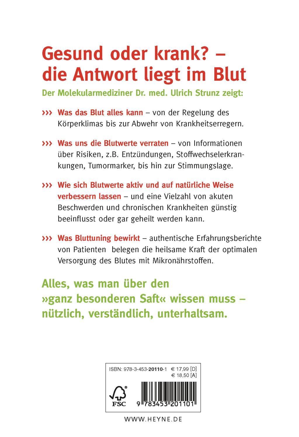 Beispielinhalt (Bild) Blut - Die Geheimnisse unseres »flüssigen Organs«