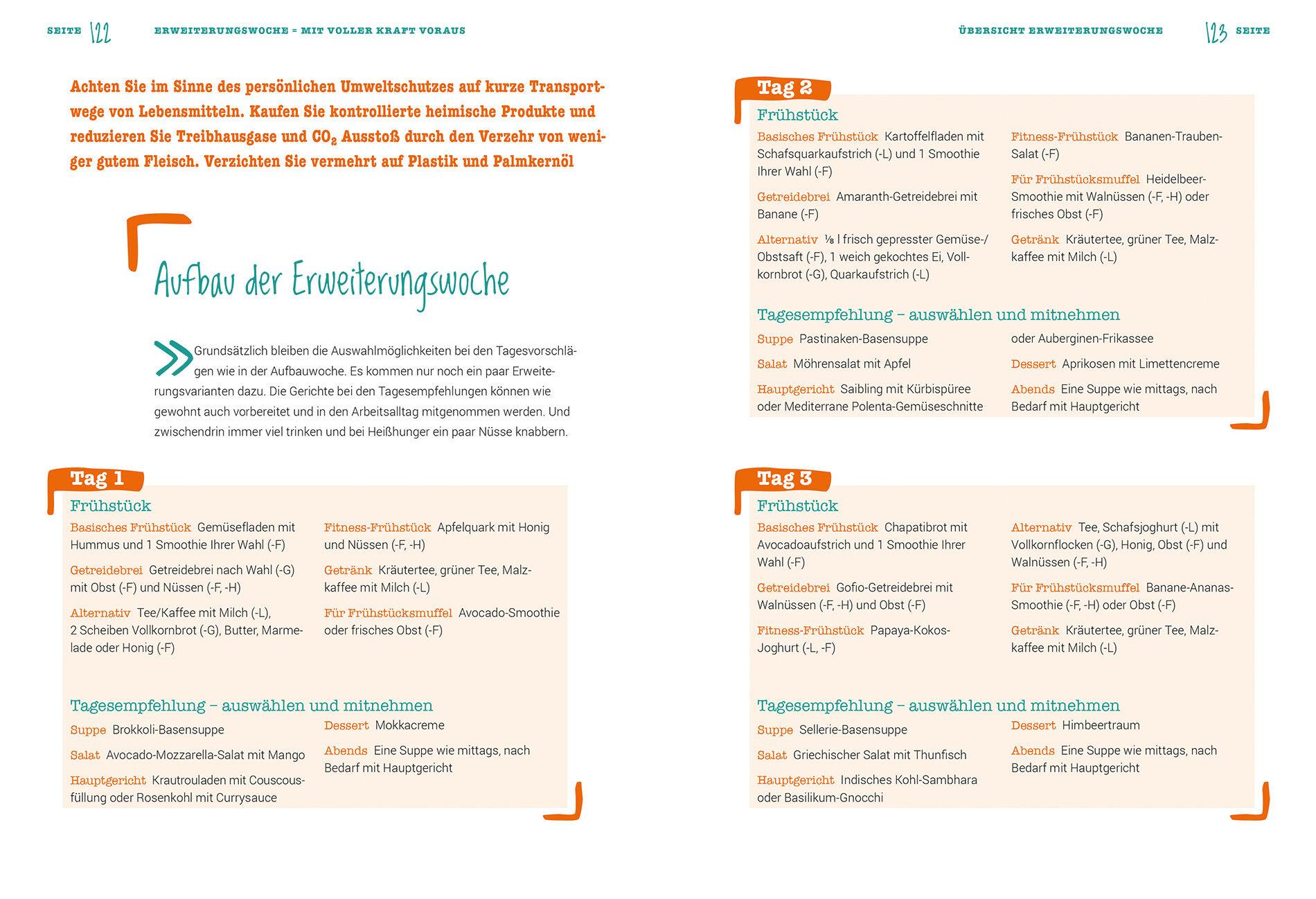 Beispielinhalt (Bild) F.X. Mayr für zu Hause