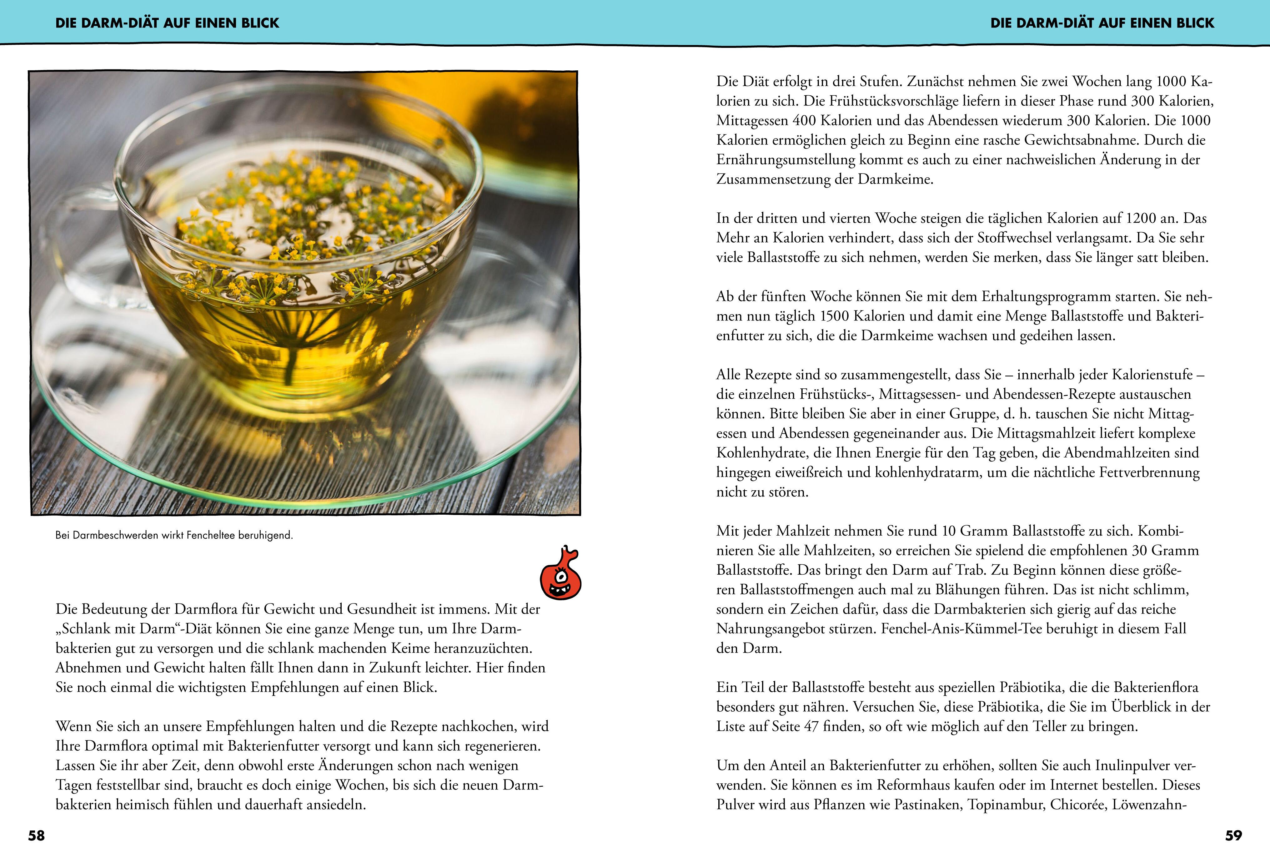 Beispielinhalt (Bild) Schlank mit Darm