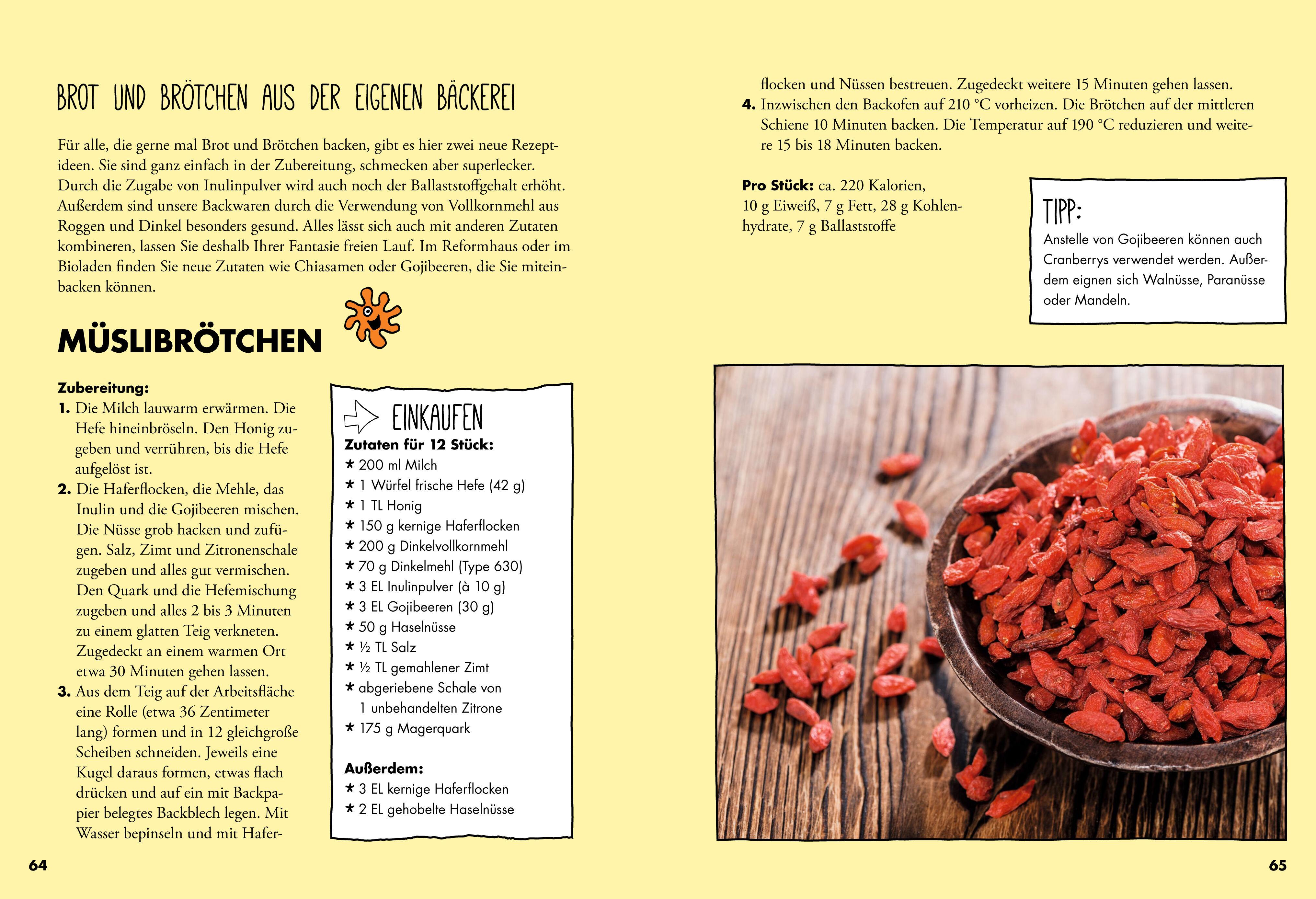 Beispielinhalt (Bild) Schlank mit Darm