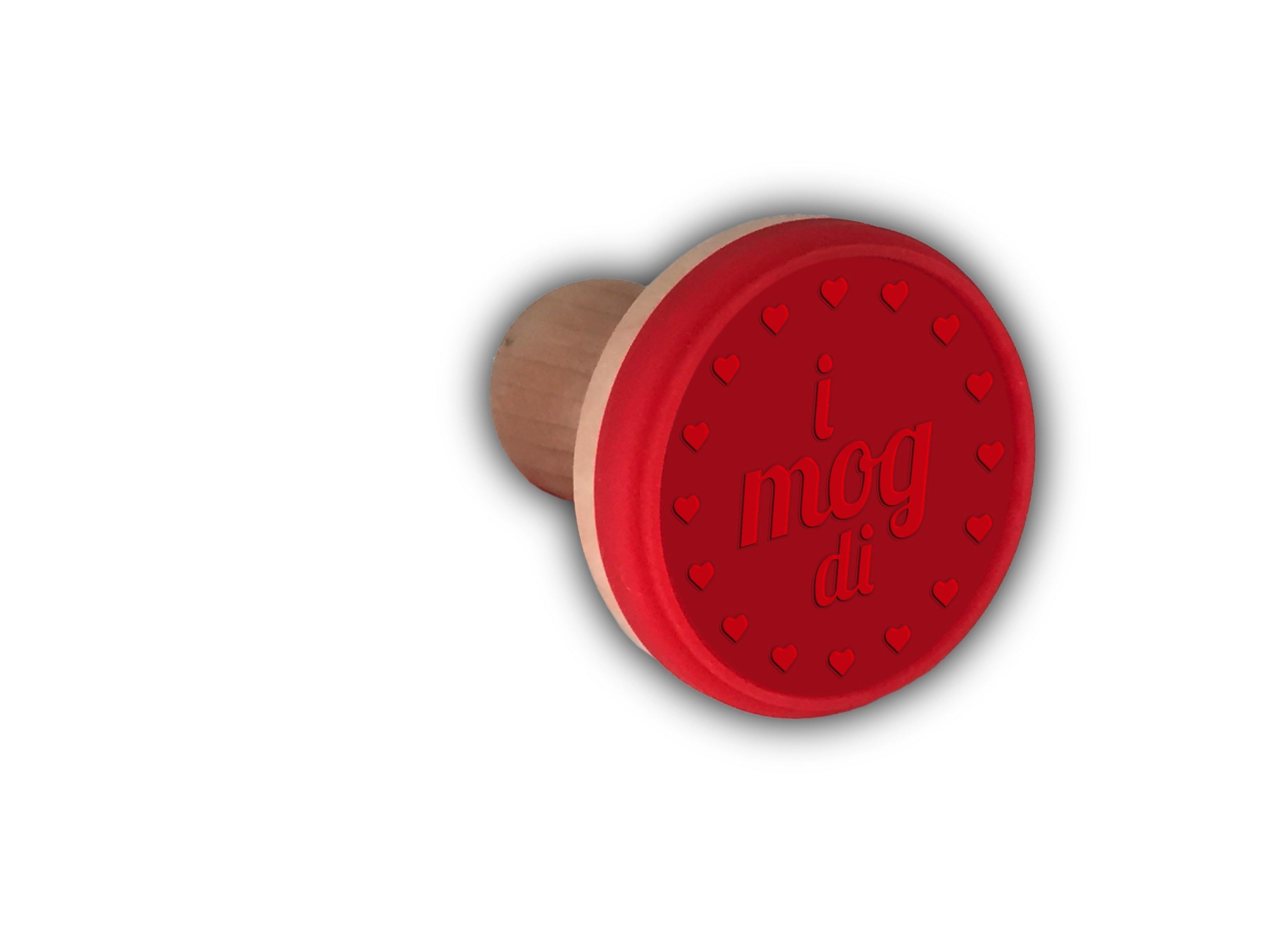 Vorderes Coverbild I mog di Keks-Stempel