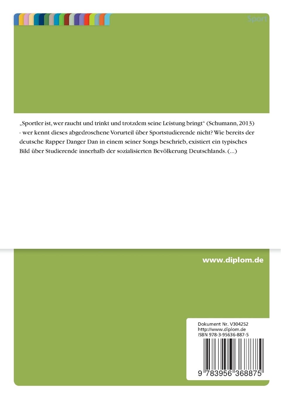 Rückseitencover "Sportler ist, wer raucht und trinkt und trotzdem seine Leistung bringt."