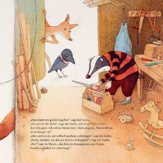 Beispielinhalt (Bild) Der Werkdachs und seine Freunde