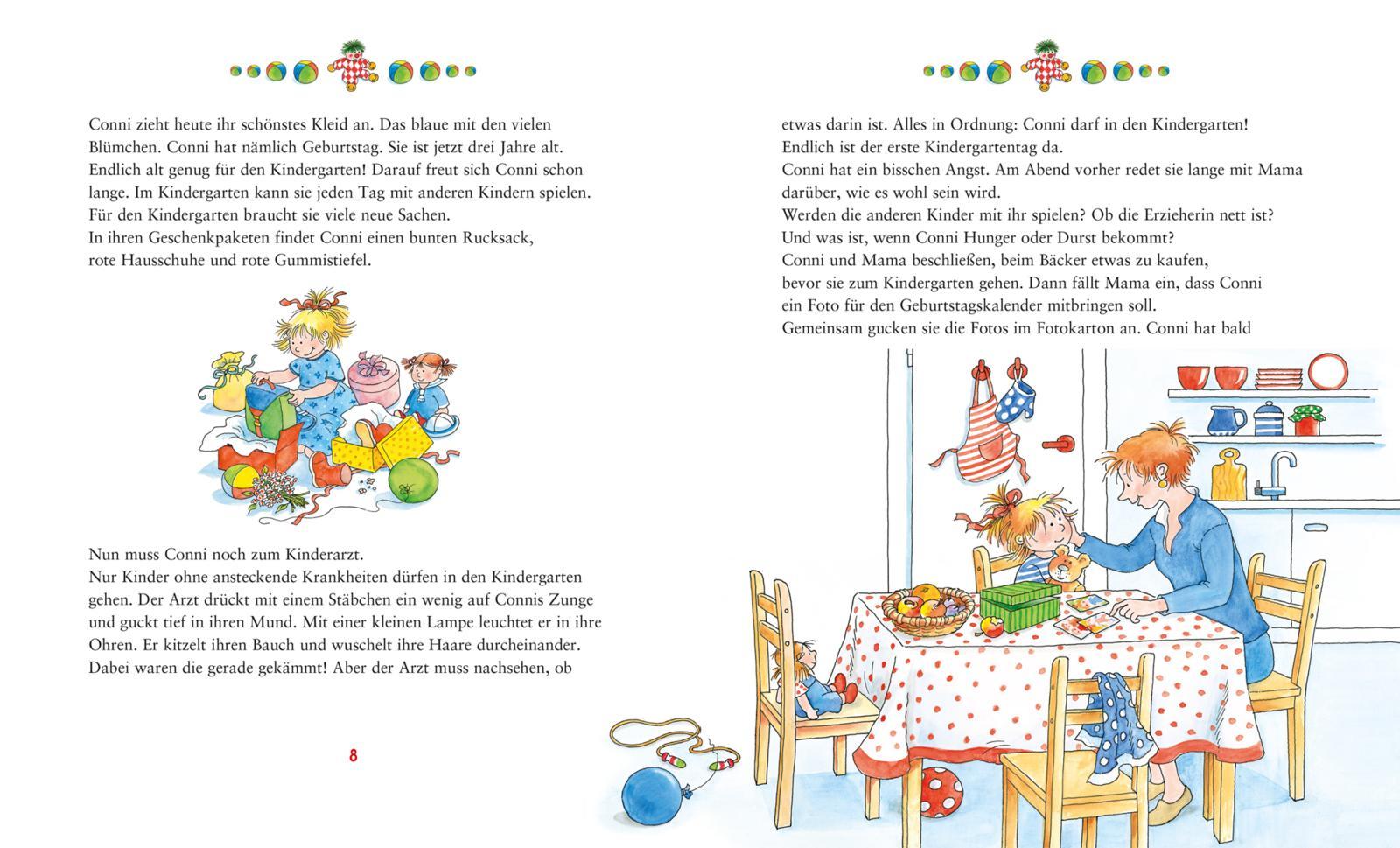 Beispielinhalt (Bild) Das große Conni-Buch