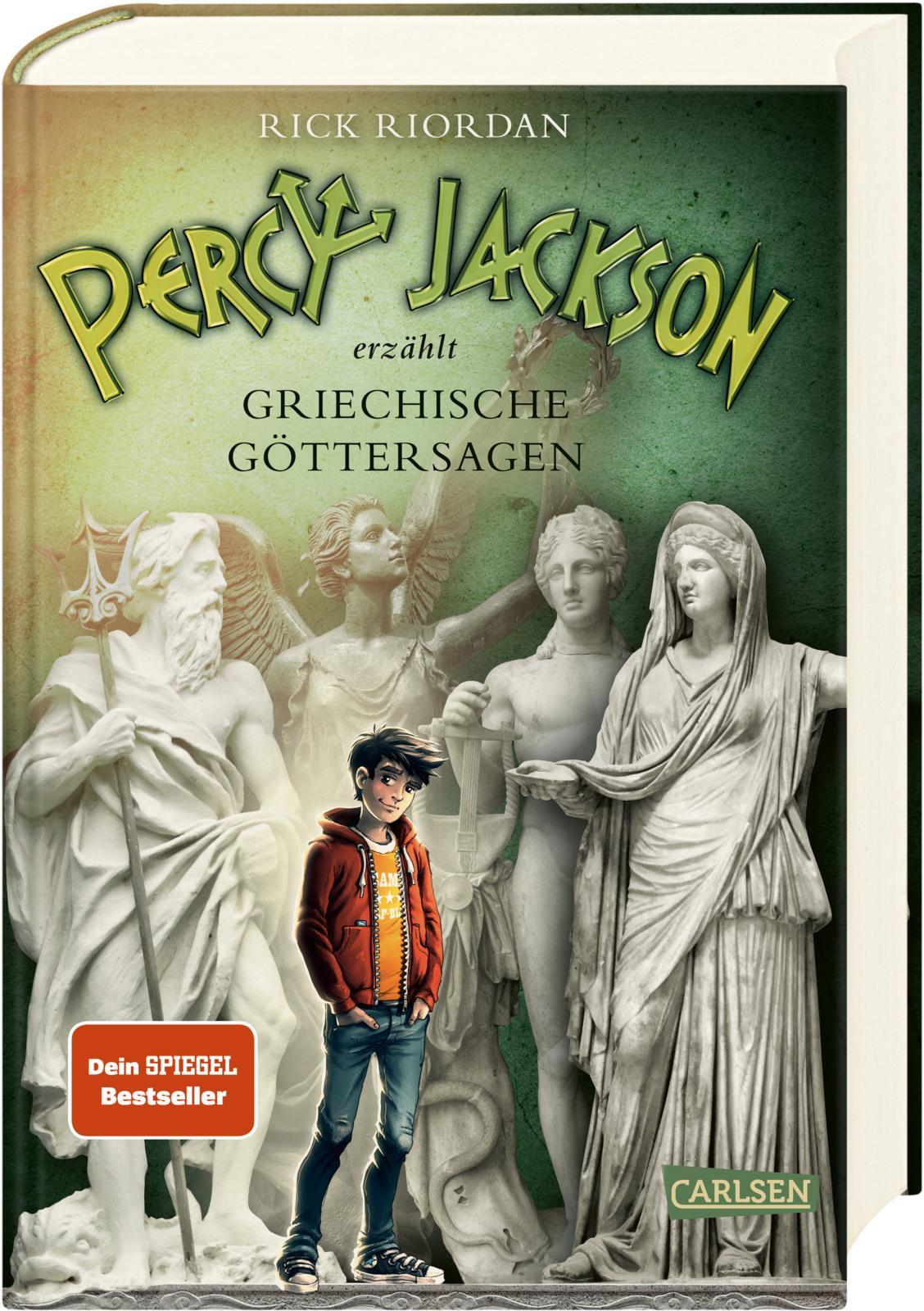 Vorderes Coverbild Griechische Göttersagen