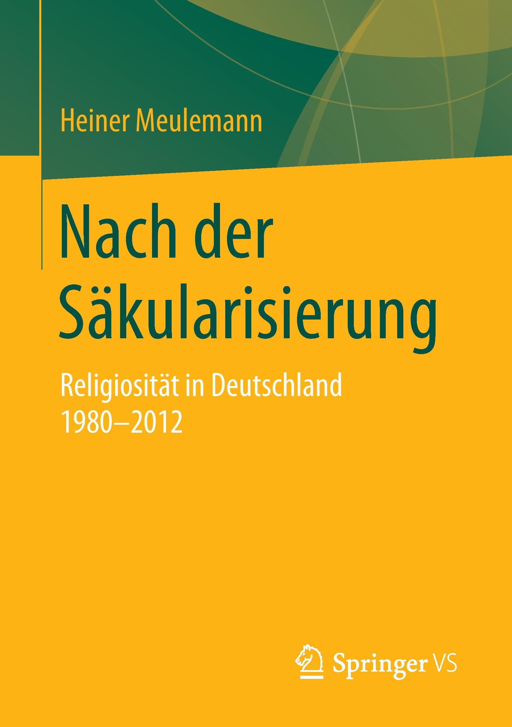 Vorderes Coverbild Nach der Säkularisierung