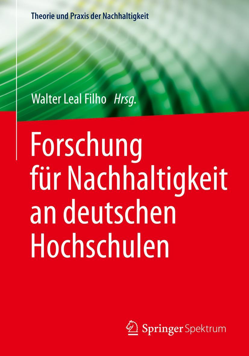 Vorderes Coverbild Forschung für Nachhaltigkeit an deutschen Hochschulen