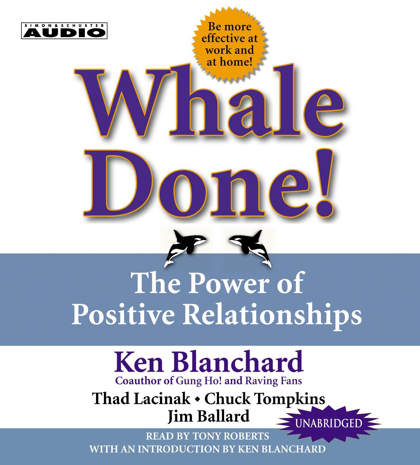 Vorderes Coverbild Whale Done!: The Power of Positive Relationships