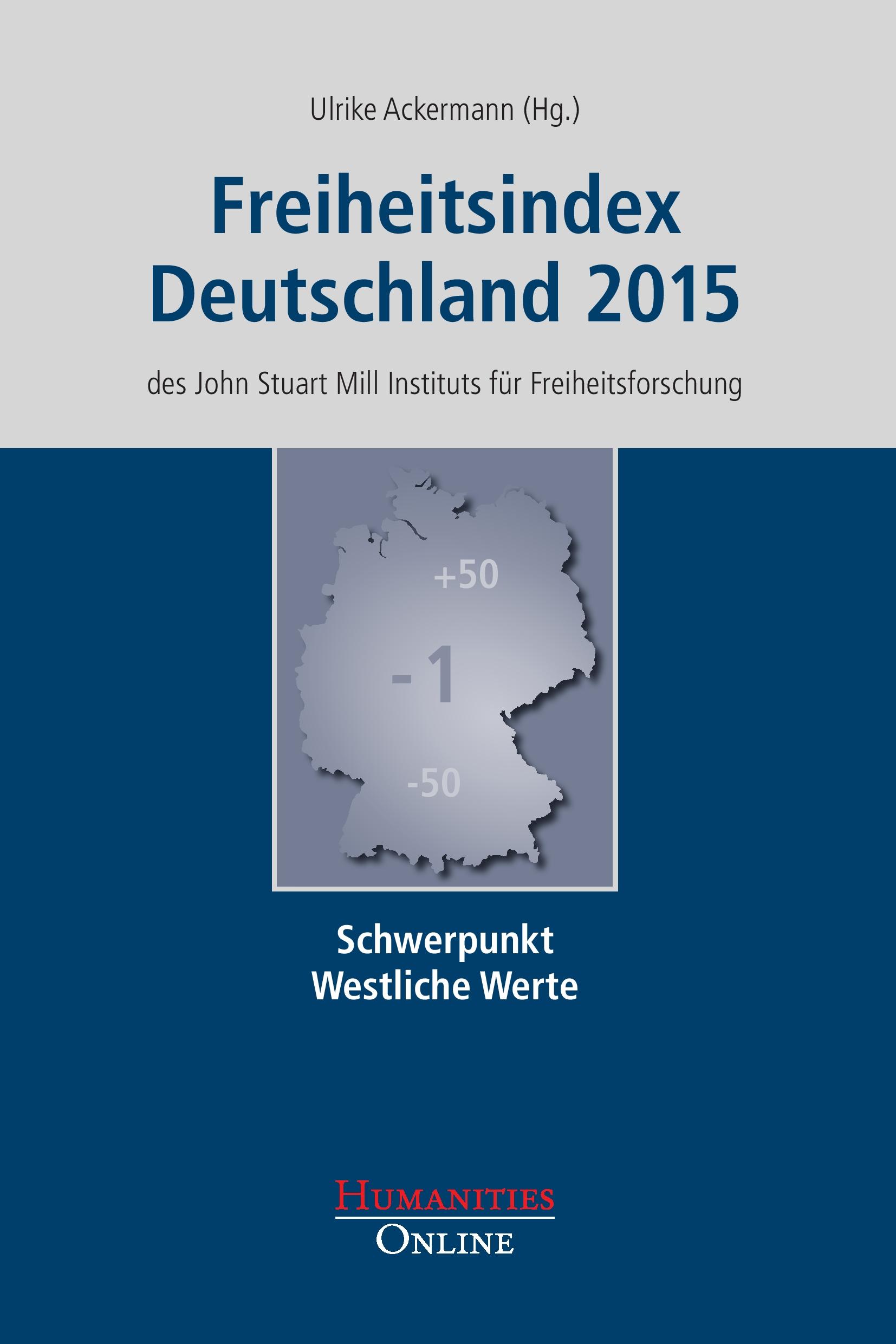 Vorderes Coverbild Freiheitsindex Deutschland 2015