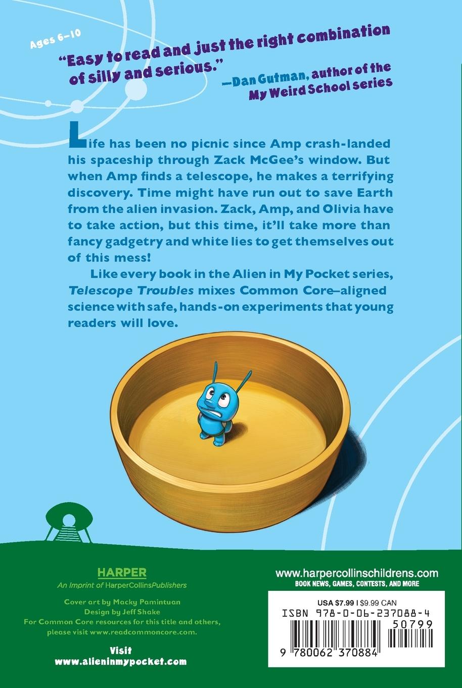 Rückseitencover Alien in My Pocket #7