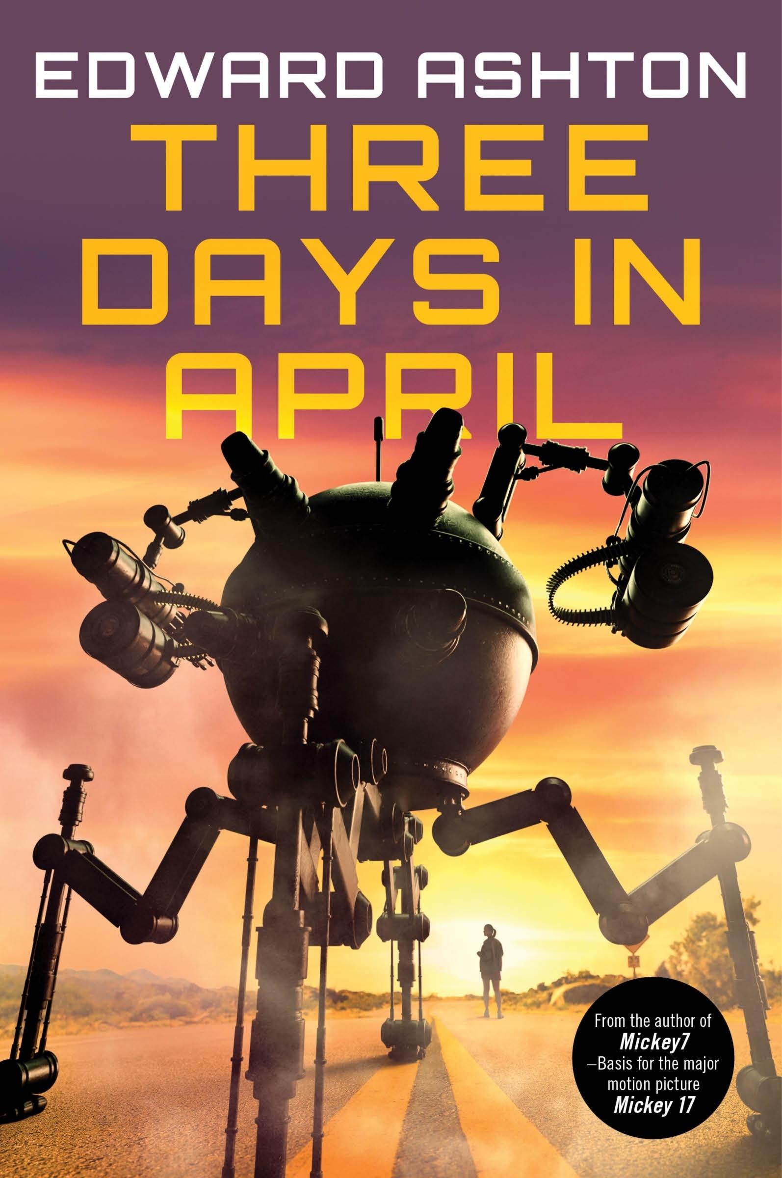 Vorderes Coverbild Three Days in April