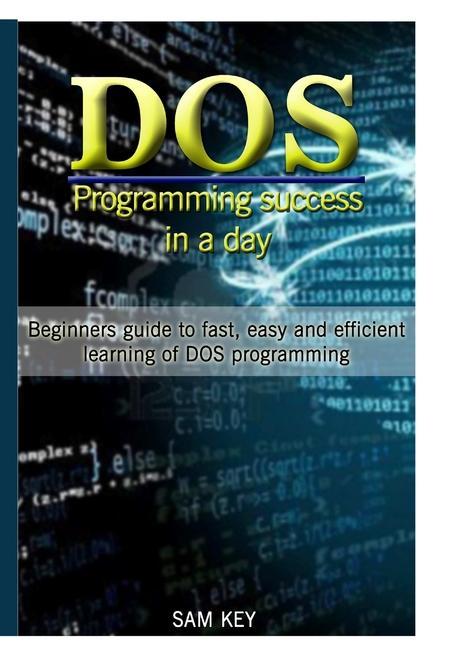 Vorderes Coverbild DOS Programming Succes In A Day