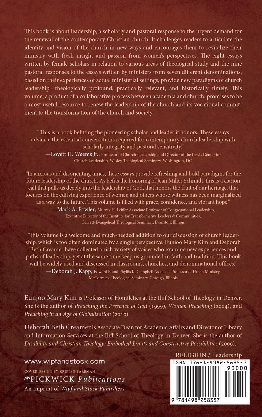 Rückseitencover Women, Church, and Leadership