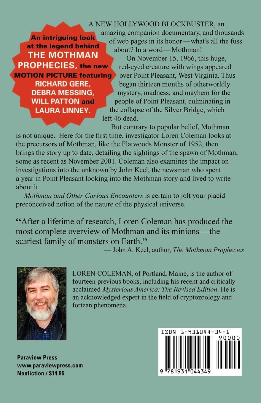 Rückseitencover Mothman and Other Curious Encounters