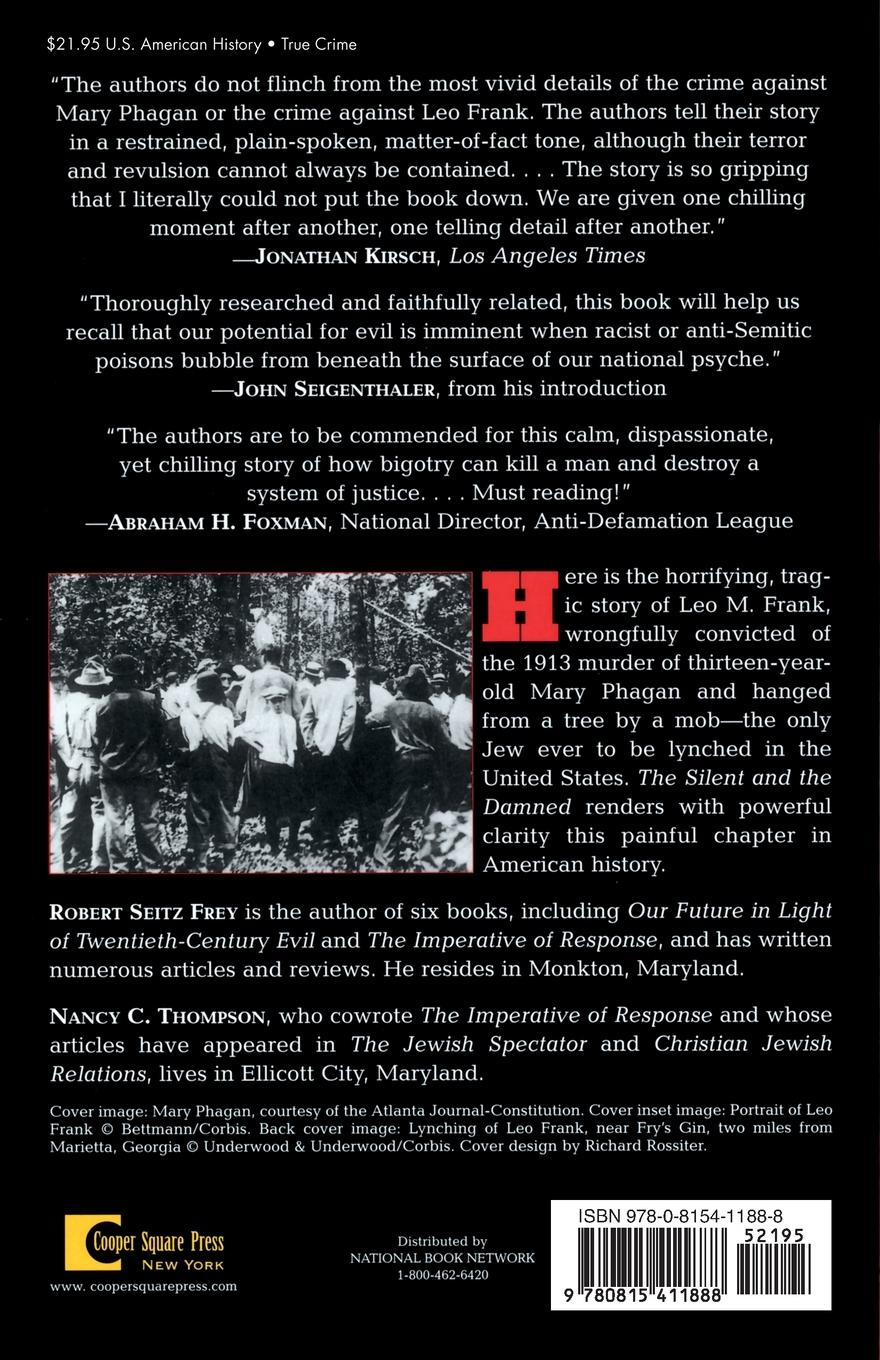 Rückseitencover The Silent and the Damned