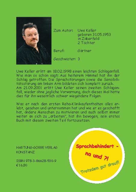Rückseitencover Plötzlich sprachlos
