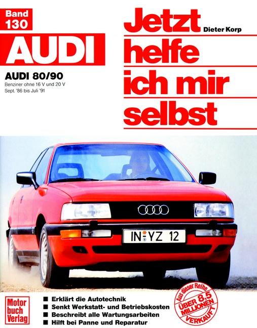 Vorderes Coverbild Audi 80/90 (Sept. 86 bis Juli 91)