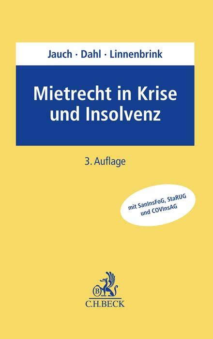 Vorderes Coverbild Mietrecht in Krise und Insolvenz