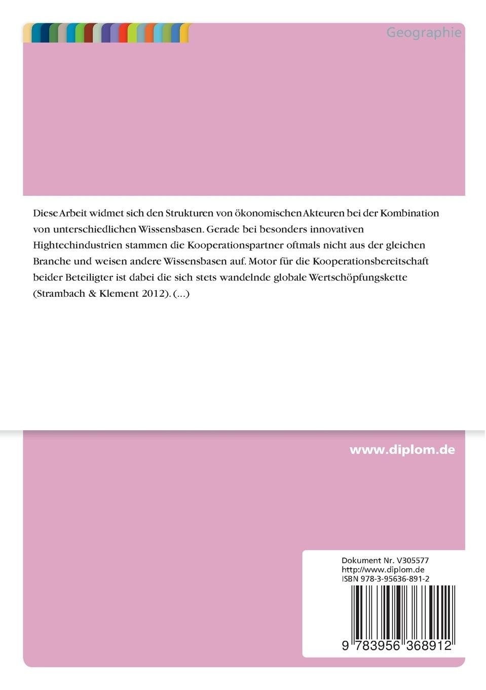 Rückseitencover Akteursnetzwerke in Kombination von synthetischem und analytischem Wissen