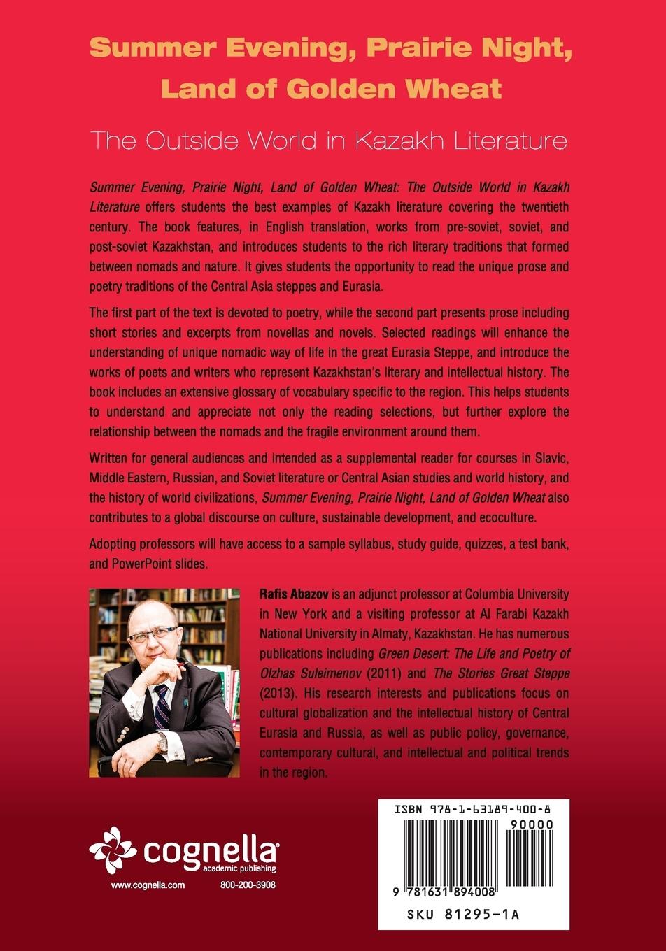 Rückseitencover Summer Evening, Prairie Night, Land of Golden Wheat