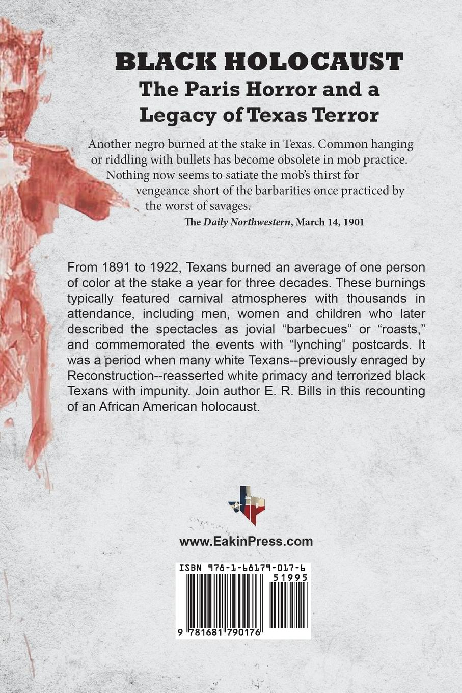 Rückseitencover Black Holocaust