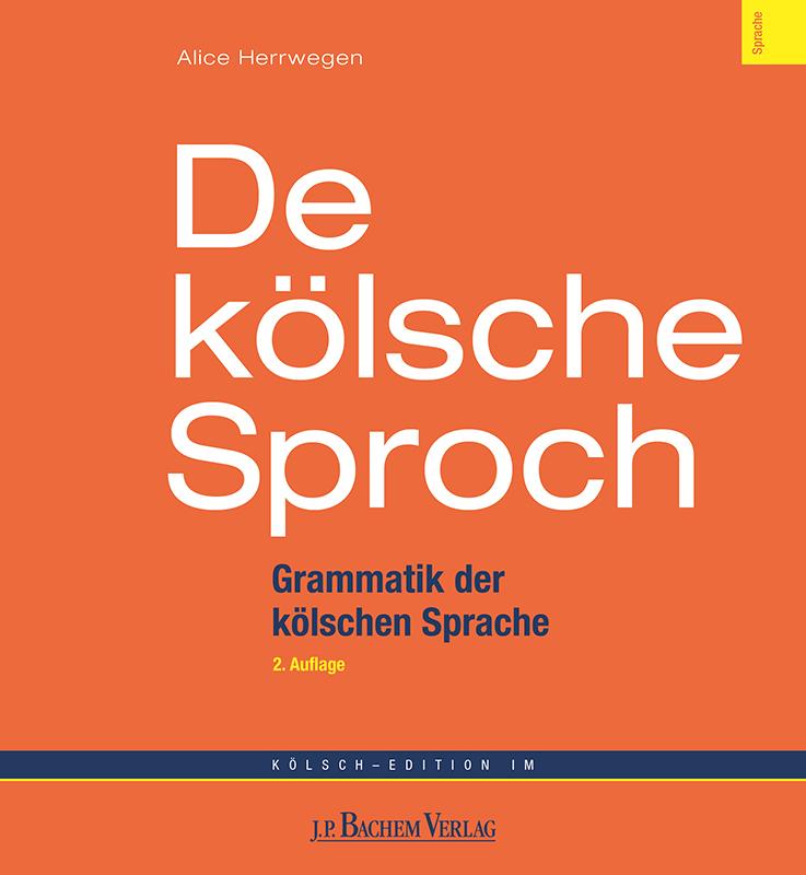 Vorderes Coverbild De kölsche Sproch