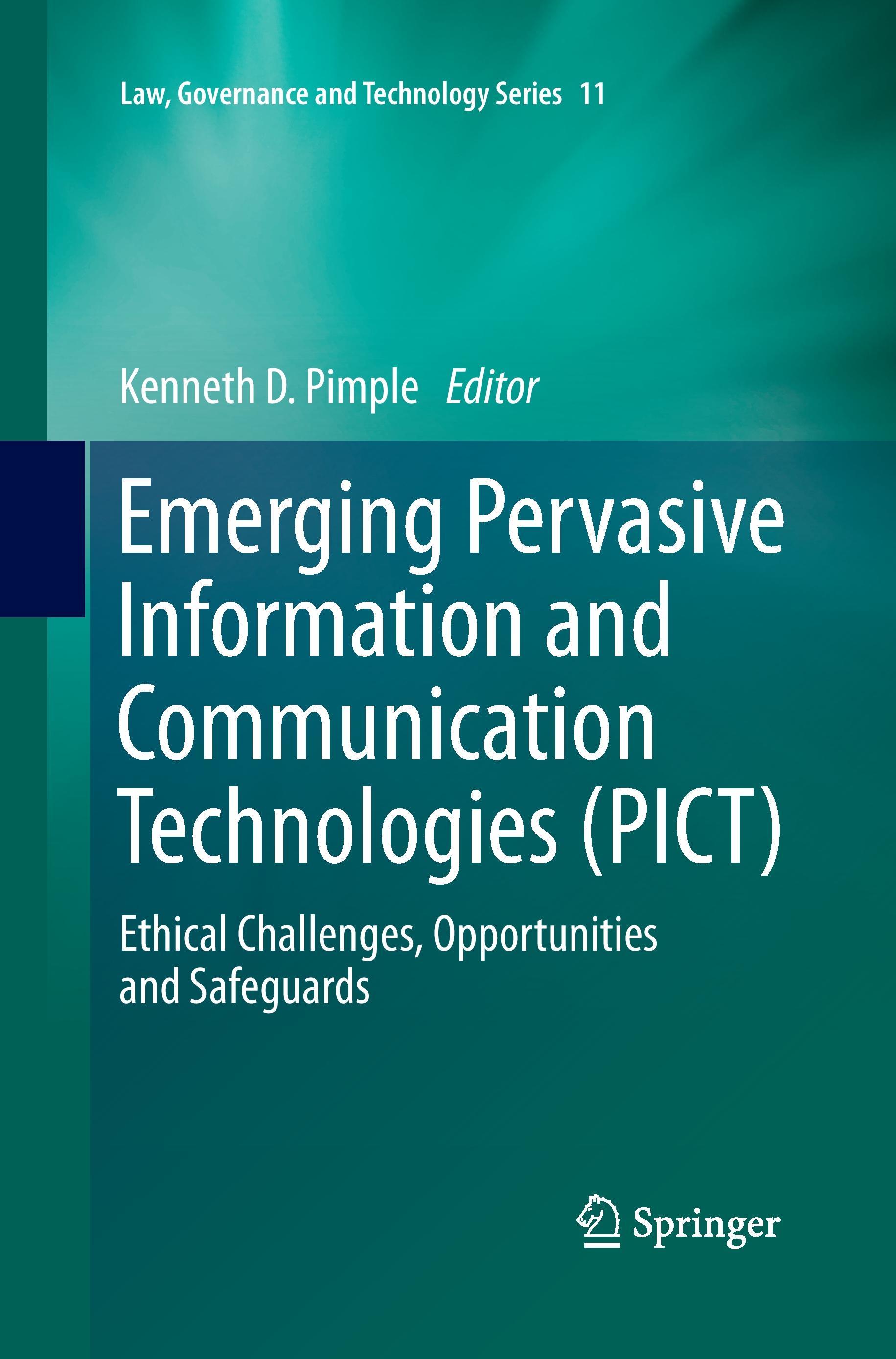 Vorderes Coverbild Emerging Pervasive Information and Communication Technologies (PICT)