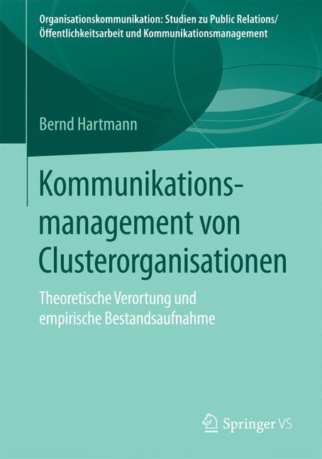 Vorderes Coverbild Kommunikationsmanagement von Clusterorganisationen