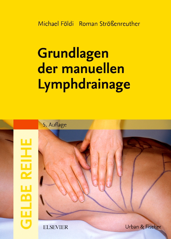 Vorderes Coverbild Grundlagen der manuellen Lymphdrainage