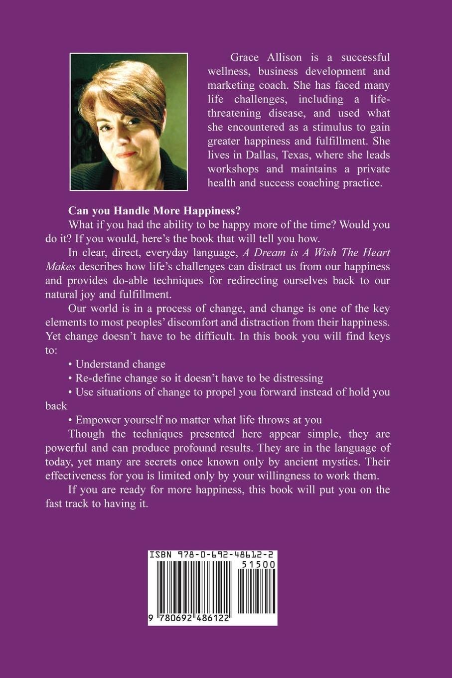 Rückseitencover A Dream is a Wish The Heart Makes