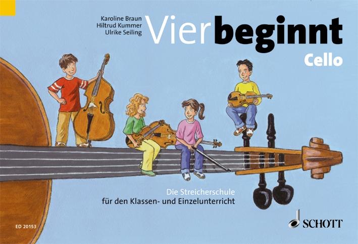 Vorderes Coverbild Vier beginnt