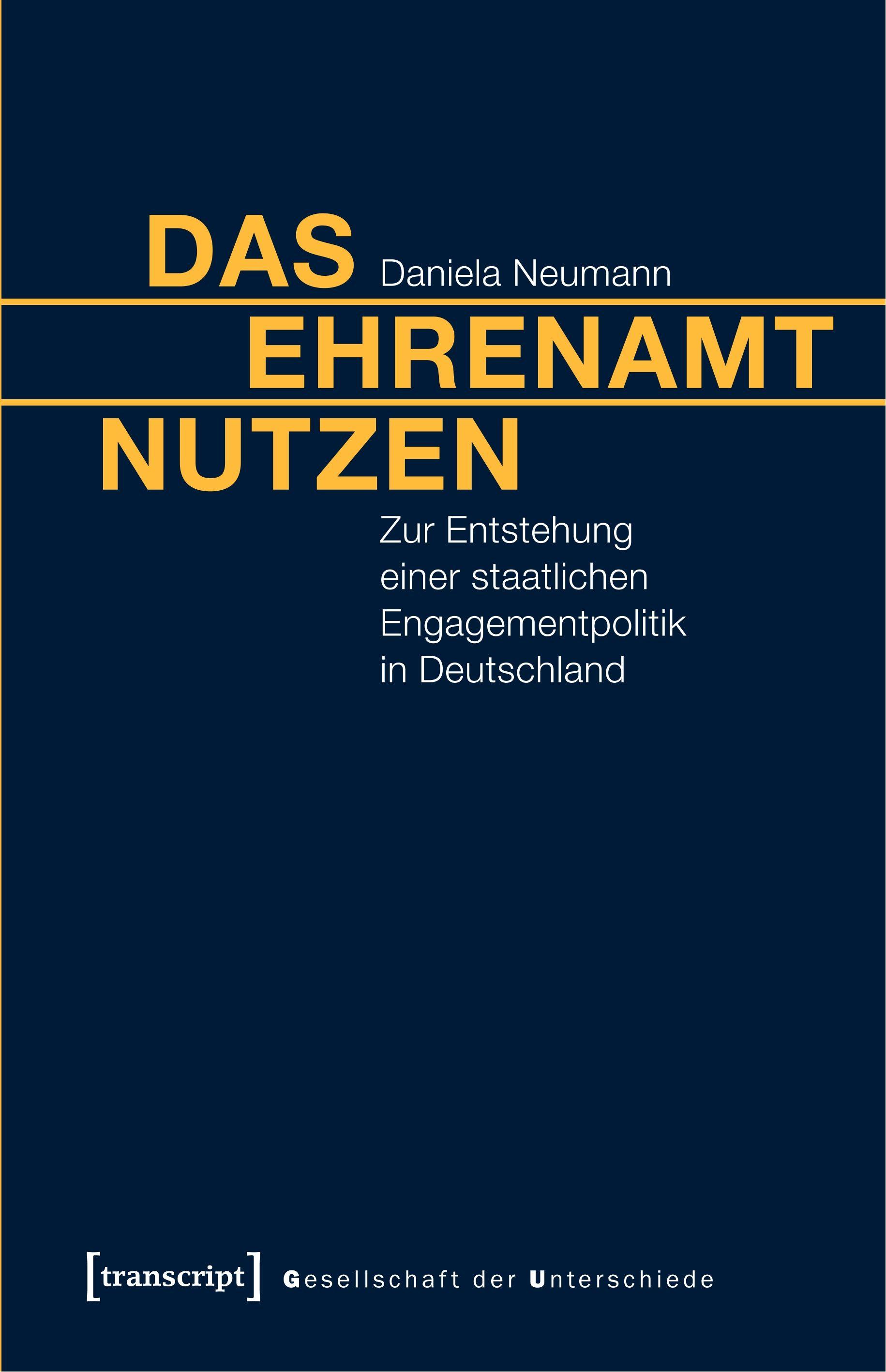 Vorderes Coverbild Das Ehrenamt nutzen