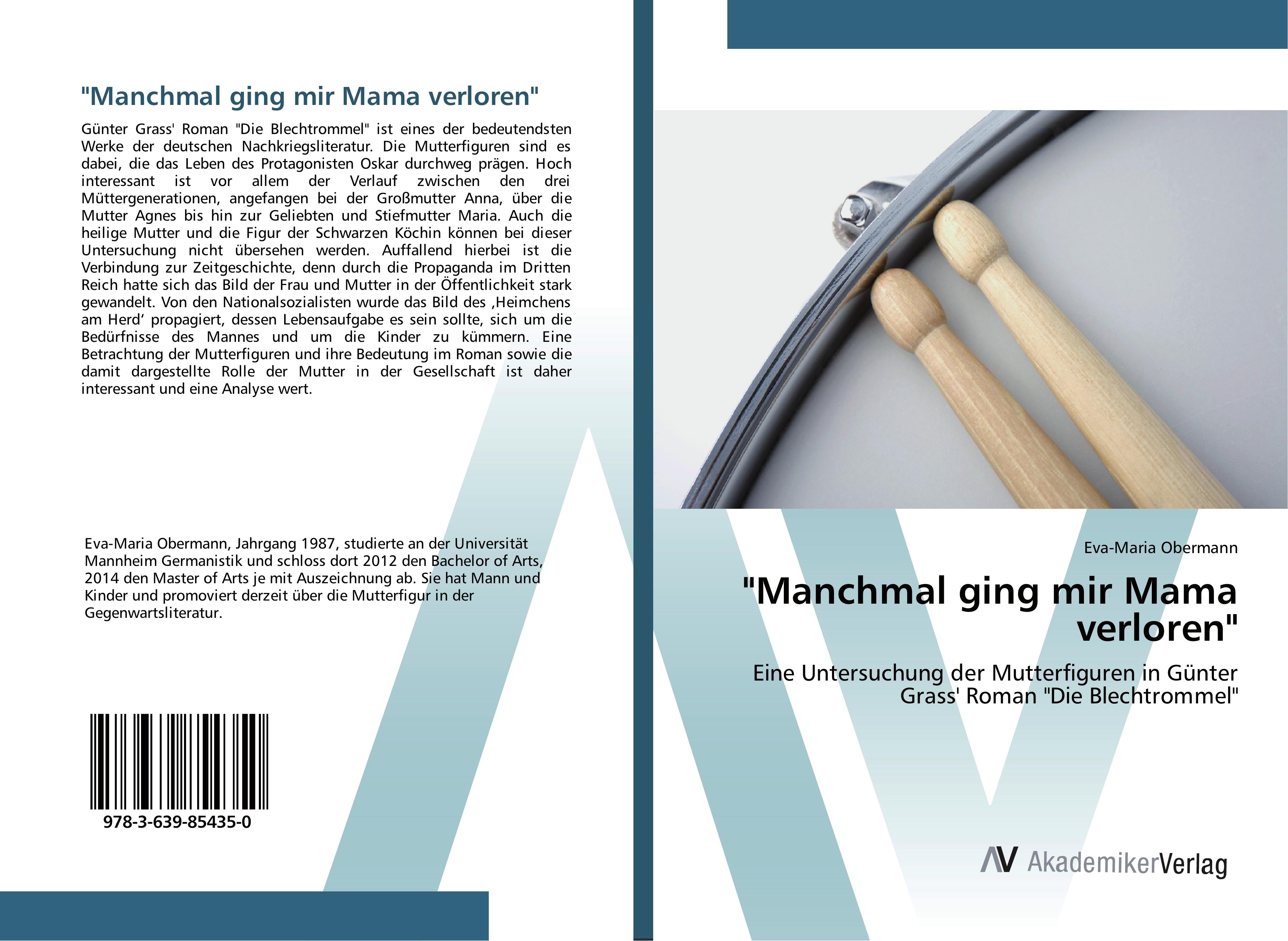 Vorderes Coverbild "Manchmal ging mir Mama verloren"