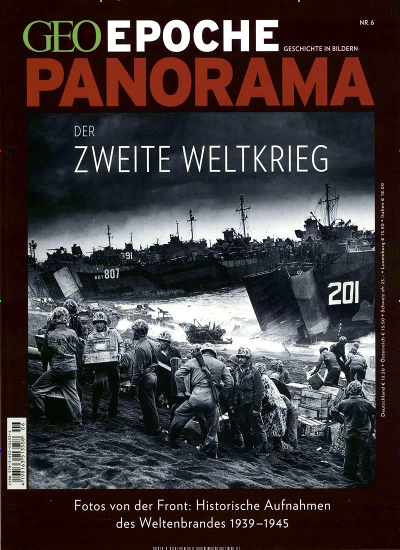 Vorderes Coverbild GEO Epoche PANORAMA Der 2.Weltkrieg